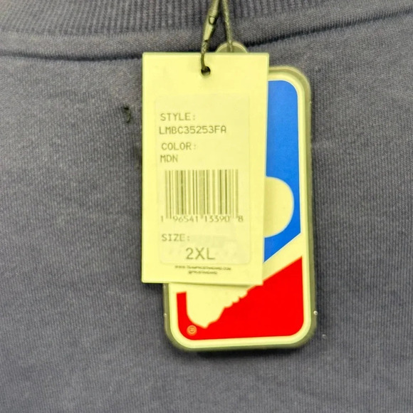 Milwaukee Brewers Pro Standard Womens 2X Mash Up Pullover Sweatshirt Navy NWT - Picture 9 of 12